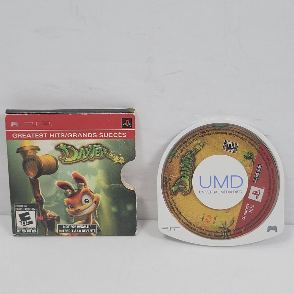 Daxter PSP Greatest Hits Grands Succus UMD Game Disc